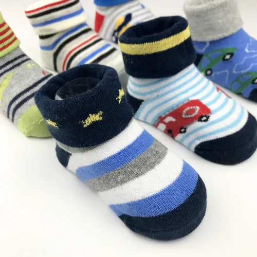 Miniatura 6 de WAFUNNE 20 pares de calcetines de bebé al por mayor para bebés, niños pequeños, niños, niños (patrón al azar)