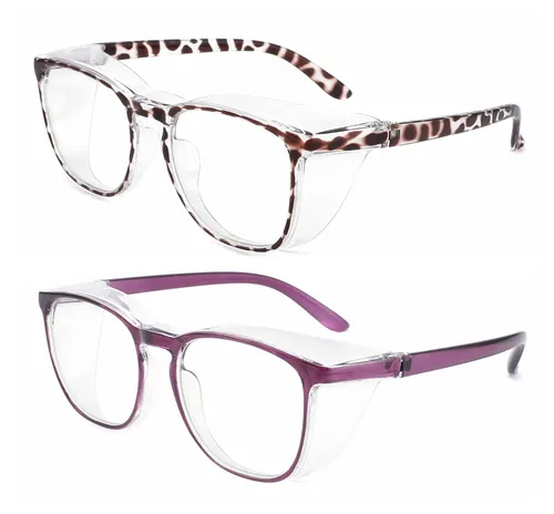 Miniatura 2 de Alsenor Gafas de seguridad antiniebla, gafas protectoras con bloqueo de luz azul, antipolvo, protección UV, para hombres y mujeres