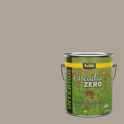 Miniatura 112 de Rodda Paint CASCADIA XL - Pintura e imprimación satinada para exteriores en uno, cuarto de galón, blanco abstracto