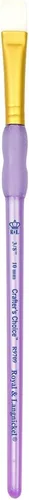 Miniatura 2 de Crafter's Choice - Cepillo de lavado Taklon blanco, 3/4" de ancho