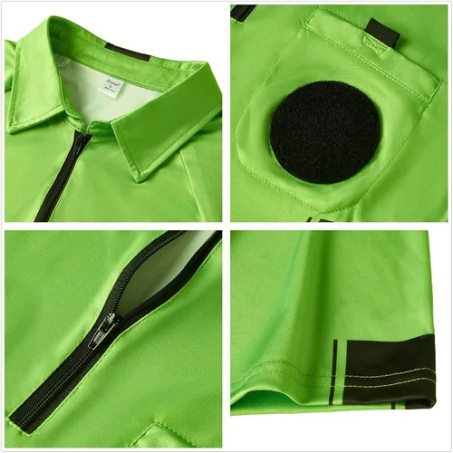 Miniatura 4 de Soccer Referee Shirt, Football Umpire Jersey, Men Official Ref Uniform