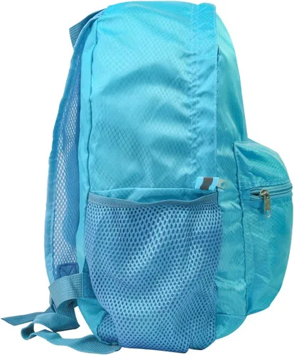 Miniatura 2 de Mochila plegable de 25 litros, plegable, ultra ligera, resistente al agua, duradera, para campamento, viajes, senderismo, mochila para hombres y Azul