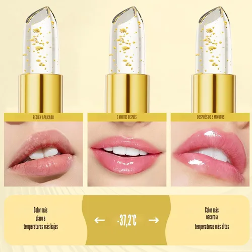 Miniatura 7 de Sulily Lápiz labial que cambia de color, lápiz labial adaptable a la piel, lápiz labial transparente que cambia de color, lápiz labial Ph que cambia
