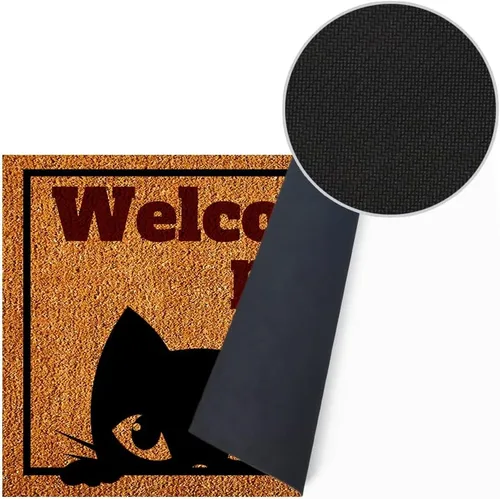 Miniatura 4 de Tapete divertido de bienvenida para los campesinos, tapete de bienvenida para amantes de los gatos, regalo de bienvenida a amigos, decoración