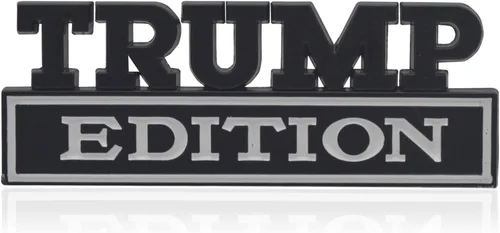 Miniatura 9 de Universal Trump Edition - Adhesivo de repuesto para automóvil, camión, SUV, compatible con Ford F150, Jeep, Dodger, Chevrolet, insignia para portón