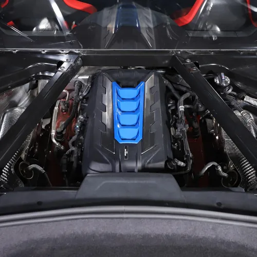 Miniatura 8 de TOYCIDFG Cubierta de panel de bahía de motor compatible con Chevrolet C8 Corvette Stingray Z06 2020-2025 accesorios de decoración de bahía de motor