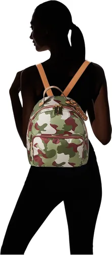 Miniatura 6 de Tommy Hilfiger Mochila Julia Small Dome para mujer, Oliva Rouge