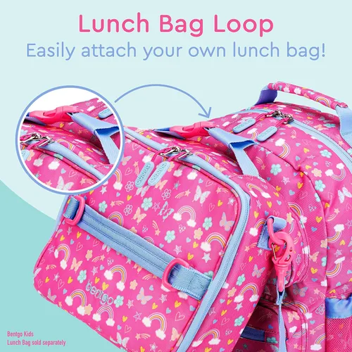 Miniatura 5 de Mochila Bentgo para Niños - Mochila Duradera y Ligera de 14", multicolorfantasía (Rainbows)