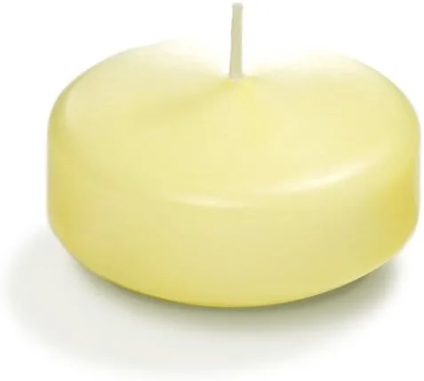 Miniatura 23 de yummi Caja de 18 velas flotantes color rojo rubí de 3 pulgadas