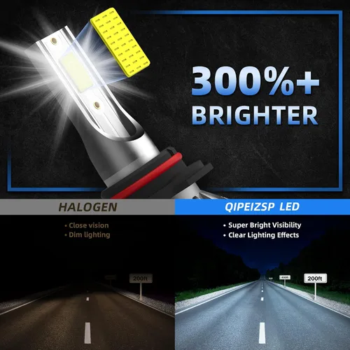 Miniatura 3 de Compatible con Honda Civic (2004-2013, 2014-2015 Sedán), combo de bombillas 9005 de haz alto y 9006 de haz bajo, luces de 24000 lm 6500 K, IP68