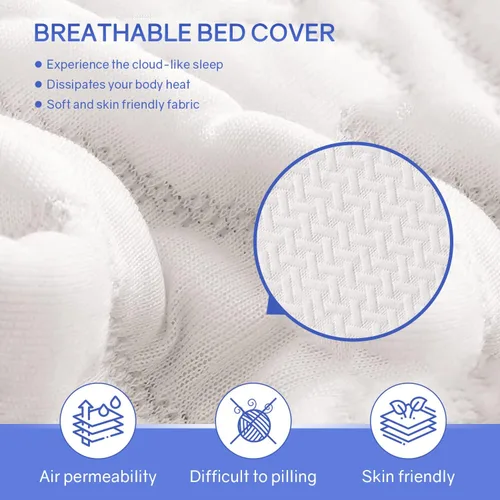 Miniatura 6 de PayLessHere Colchón de espuma viscoelástica de gel refrescante de té verde individual de 6 pulgadas, tamaño individual en una caja, firmeza media