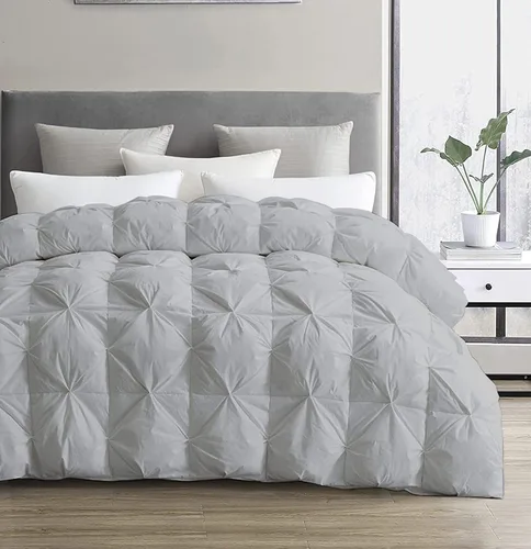 Miniatura 8 de SLEEP-NEST Edredón Twin XL - 68x92 pulgadas Ultra Suave para Todas las Estaciones Plisado Pinzado 1 Pieza Manta - Elegante Diseño Pintuck Edredón