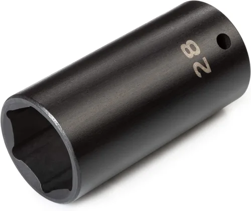 Miniatura 32 de TEKTON SID22132 Dado de impacto de 6 puntos de 1 17/64 pulgadas (32 mm) impulsor de 1/2 pulgada