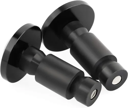 Miniatura 6 de GUAIMI Extremos de barra de motocicleta Street Bike 7/8" Agarres para manillar Tapones universales para motocicletas-Negro
