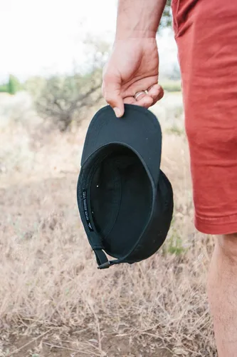 Miniatura 4 de Tillak Wallowa Kodra - Gorro ligero de nailon Oxford de 5 paneles con cierre a presión