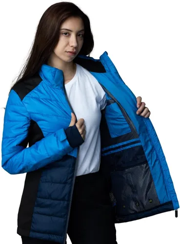 Miniatura 3 de Apricoat EcoDown Jacket - Chaqueta acolchada con capucha ligera y resistente al agua - Abrigo de invierno resistente al viento con aislamiento