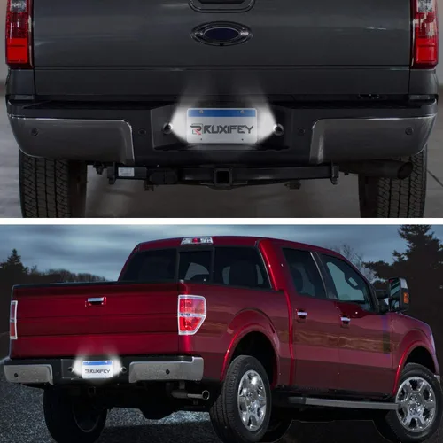Miniatura 7 de Lámpara LED para placa de matrícula con arnés de cableado de enchufe compatible con Ford F150 F250 F350 F450 F550 Super Duty Ranger Explorer Bronco