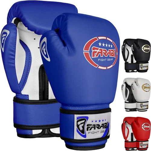 Miniatura 11 de Kids Boxing Gloves for 3-10 Years 4 oz Youth Boxing Gloves Junior Punching Gloves MMA Muay Thai Boys and Girls Training Gloves