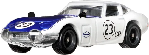 Miniatura 3 de Hot Wheels Vehículos de leyendas del circuito cultural del automóvil para niños de 3 años en adelante, colección premium de vehículos a escala 1:64