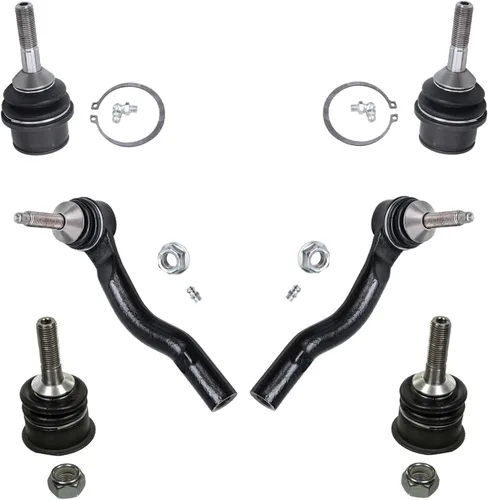 Miniatura 112 de Detroit Axle – Kit de suspensión delantera para Hyundai 2013-2018 Santa Fe 2 enlaces de barra de estabilizador 4 varillas de amarre interiores