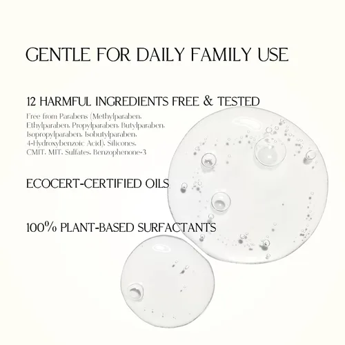 Miniatura 7 de Champú de humedad suave Hidratante y nutritiva para cuero cabelludo normal a seco, dermatológicamente probado, libre de 12 ingredientes agresivos
