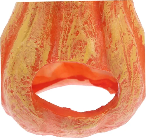 Miniatura 6 de Decoración de acuario de calabaza de resina, decoración de acuario de Halloween, forma de calabaza, cueva, pecera, seguro, agujero oculto, cosecha