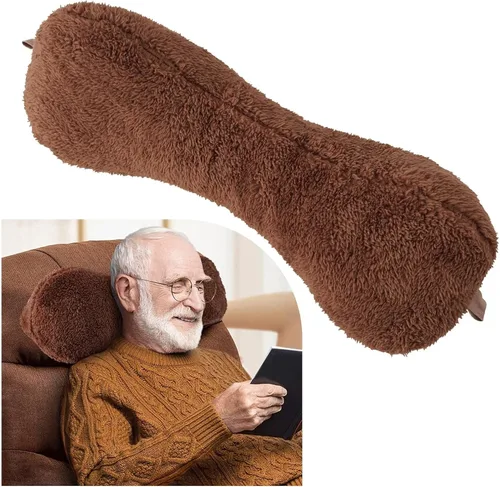 Miniatura 8 de Almohada reclinable, almohada para la cabeza para sofá, almohada de cuello reclinable, almohada de cuello para sofá de hueso para aliviar el dolor