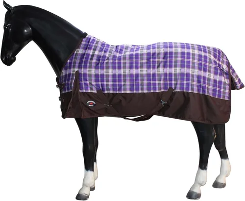 Miniatura 11 de Challenger 600D Caballo Participación Impermeable 300G Polyfill Manta Invierno Turquesa 21EE03