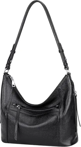 Miniatura 2 de Over Earth Bolso Hobo de cuero genuino para mujer, bolsos cruzados