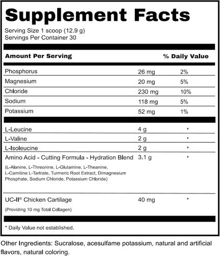 Miniatura 2 de Durasport – BCAA deportivo de 0.43 onzas Recuperación muscular, energía e hidratación después del entrenamiento + colágeno UC-II 0.28 oz