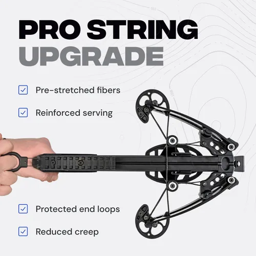 Miniatura 3 de BALLISTA BAT Compound Mini Crossbow - Small Crossbow for Hunting, Fishing and Target - 300 FPS, 130 Lbs, 2.46 lbs