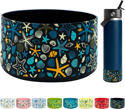 Miniatura 8 de HEYSKAY Funda protectora de silicona para botella de agua Hydro Flask y compatible con Stanley Tumbler, Yeti, Simple Modern, accesorios para Mezcla