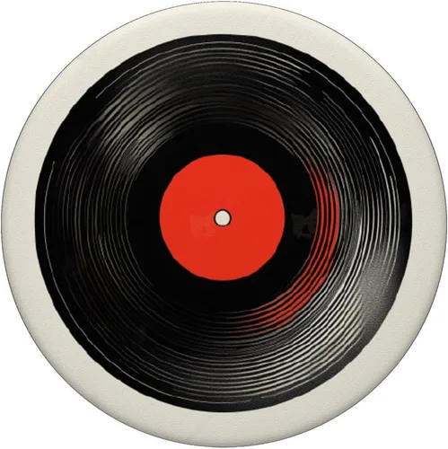 Miniatura 3 de Red Vinyl Record Player Vinyl Collector Retro Music Lover PopSockets Adhesive PopGrip