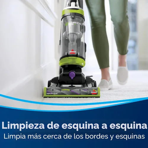 Miniatura 6 de Bissell 2252 CleanView - Aspiradora vertical giratoria sin bolsa con dirección giratoria, potente recogedor de pelo de mascotas, herramientas