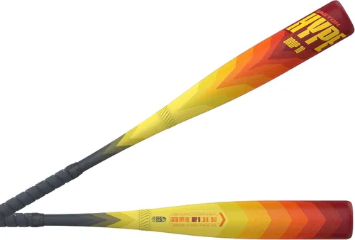 Easton | Hype FIRE bate de béisbol | USSSA | Drop -5/-8/-10 | Barril de 2 3/4" | Compuesto de 2 piezas Naranja | Fuego