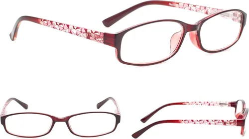 Miniatura 4 de Paquete de 3 lentes de lectura con bisagras de resorte para mujer