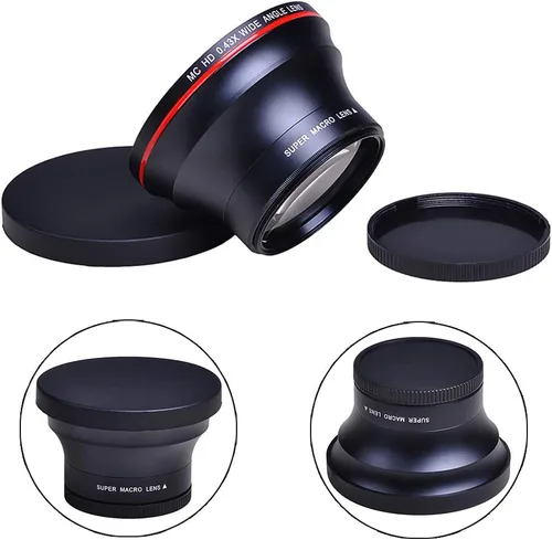 Miniatura 6 de Tectra 52MM 0.43x Lente Profesional de Gran Angular HD (Porción Macro) para Cámaras Nikon DSLR D3300 D3200 D3100 D5500 D5300 D5200 D5100 D7100 D7000