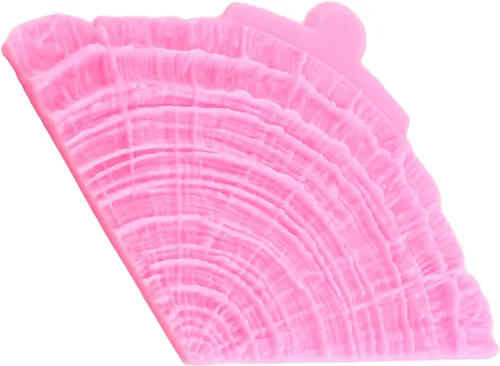 Miniatura 7 de Moldes de silicona para corteza de árbol de grano de madera, textura de corteza de árbol, molde de fondant para decoración de tartas, decoración