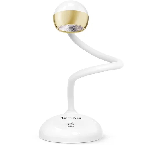 MelodySusie Lámpara de uñas UV inalámbrica con cuello de cisne con ángulo de luz ajustable, S-Pro09M 2 en 1, recargable, secado rápido, seca todos