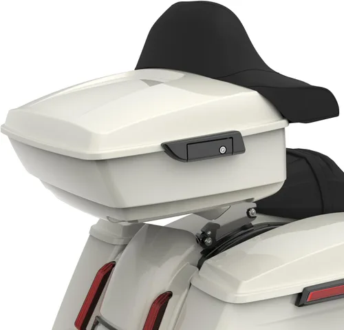 Miniatura 28 de Moto Onfire King Tour - Maletero con almohadilla de respaldo para Harley Touring 1997+ (Barracuda Silver)