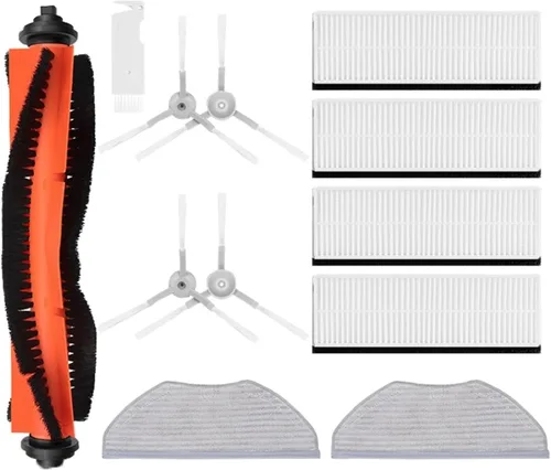 Miniatura 9 de EtliN Cepillo lateral principal, filtro Hepa, trapeador, repuesto compatible con Xiaomi Viomi V3 Max, robot aspirador, piezas de repuesto