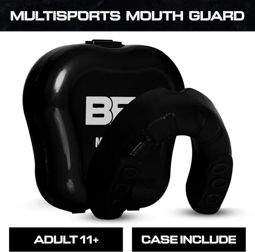 Miniatura 3 de Protector bucal deportivo para niños, jóvenes, niñas, niños y adolescentes con estuche (sin BPA) para boxeo, artes marciales, karate de artes
