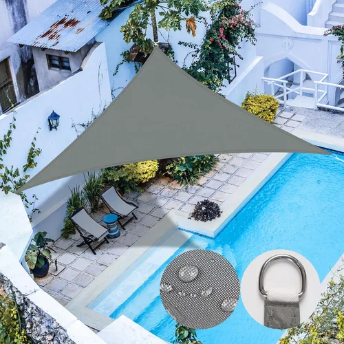Miniatura 24 de RICHIE Toldo rectangular mejorado de 12 x 16 pies, resistente al agua y bloquea los rayos UV, para patio al aire libre, césped, playa, jardín, Beige