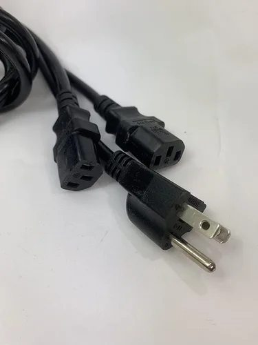 Miniatura 4 de OMNIHIL - Divisor de cable de alimentación de 3 clavijas de 10 pies compatible con GOURMIA EXPRESSPOT