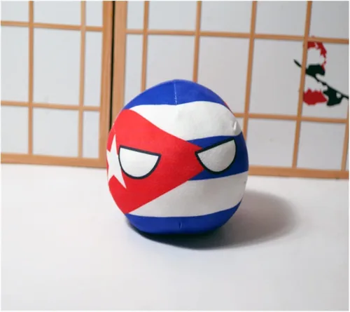 Miniatura 37 de Polandball Countryballs Muñeco de peluche Ucrania España Hungría Portugal Rumanía Grecia Austria México Polonia Ball (15,3.8 pulgadas)