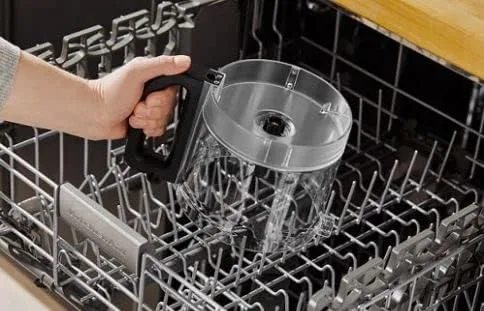 Miniatura 4 de KitchenAid KFP0920QWH - Procesador de alimentos con 9 tazas, 3 discos, 2 cuchillas y espátula, color blanco