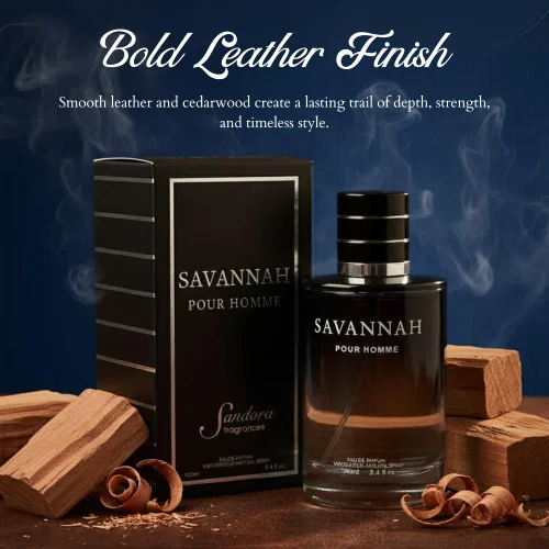 Miniatura 6 de Sandora Fragrances Colonia para hombre – Inspirada en un perfume para hombre reconocido mundialmente – bergamota de Calabria, pimienta, lavanda