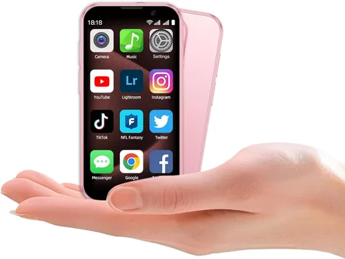Miniatura 9 de Mini teléfono desbloqueado mini teléfono celular para niños, teléfono celular más pequeño del mundo, pantalla táctil HD de 3.0 pulgadas, Quad Core