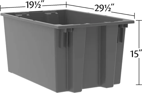 Miniatura 3 de Akro-Mils 35300 Contenedor de almacenamiento de plástico nido y apilable y bolsa de distribución