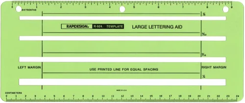 Miniatura 9 de Plantilla de letras y números verticales góticos, tamaño de 1 pulgada, 1 cada uno (R918)